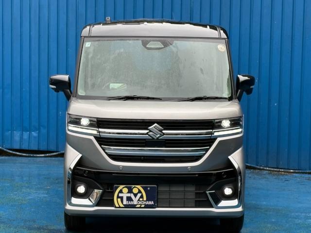 スペーシアカスタム ハイブリッドXSターボ 走行距離4キロ/届け出済み未使用車/全方位モニター付メモリーナビゲーション/スマートキー(2枚目)