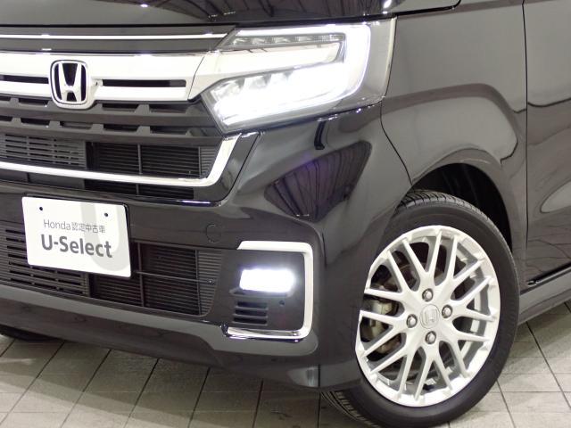 N-BOXカスタム Lターボ 地デジチューナー 衝突軽減ブレーキサポート LEDヘッドライ 1オーナー 禁煙 アイドリングS ターボエンジン PS カーテンエアバック シートヒータ エアバック USB AAC ABS(6枚目)