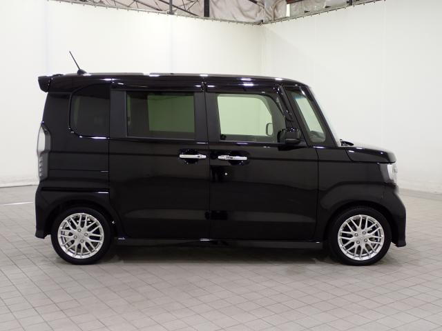 N-BOXカスタム Lターボ 地デジチューナー 衝突軽減ブレーキサポート LEDヘッドライ 1オーナー 禁煙 アイドリングS ターボエンジン PS カーテンエアバック シートヒータ エアバック USB AAC ABS(12枚目)