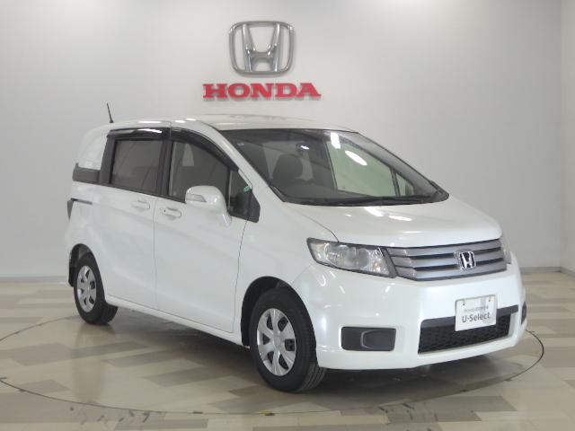 フリードスパイク Gジャストセレクション 禁煙車 ワンオーナー 左側パワスラ HID スマートキー イモビ CD ETC ドアバイザー セキュリティー フルフラットシート USB 横滑防止 AUTOエアコン パワーウィンドウ 運転席エアバック(20枚目)