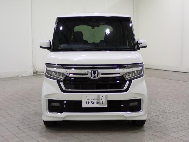 N-BOXカスタム Lターボ 地デジチューナー 衝突軽減ブレーキサポート LEDヘッドライ 1オーナー 禁煙 アイドリングS ターボエンジン PS カーテンエアバック シートヒータ エアバック USB AAC ABS(8枚目)