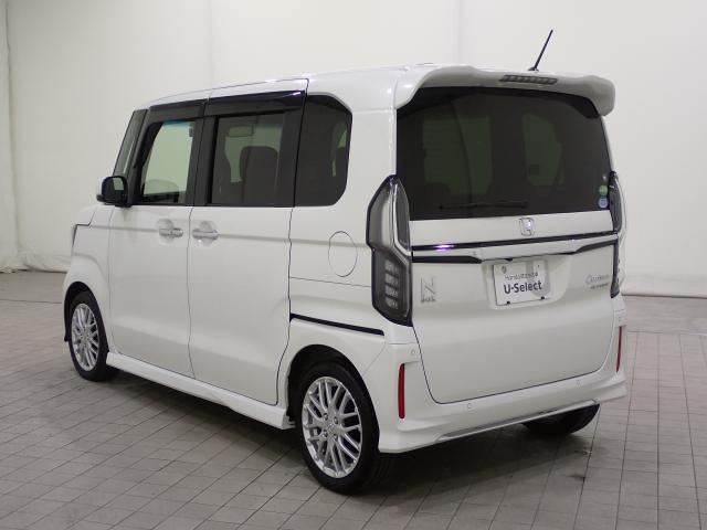 N-BOXカスタム Lターボ 地デジチューナー 衝突軽減ブレーキサポート LEDヘッドライ 1オーナー 禁煙 アイドリングS ターボエンジン PS カーテンエアバック シートヒータ エアバック USB AAC ABS(12枚目)