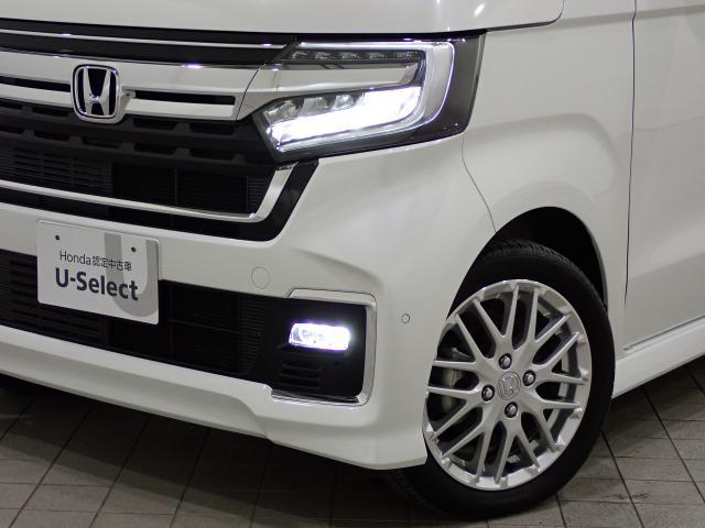 N-BOXカスタム Lターボ 地デジチューナー 衝突軽減ブレーキサポート LEDヘッドライ 1オーナー 禁煙 アイドリングS ターボエンジン PS カーテンエアバック シートヒータ エアバック USB AAC ABS(16枚目)