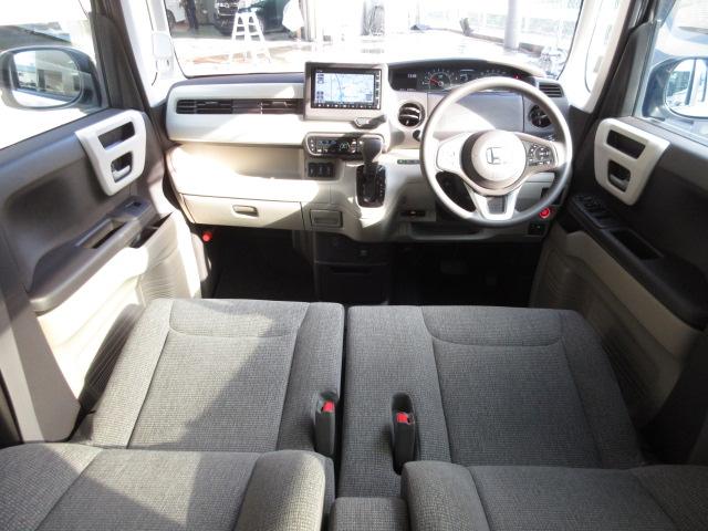 N-BOX G・Lホンダセンシング 禁煙車 ナビ リヤカメラ 前後ドラレコ 両側パワスラ LED ETC サイド+カーテンSRS シートヒーター1オーナー W電動ドア レーダブレーキ Sヒータ Aストップ カーテンエアバック ESC(16枚目)