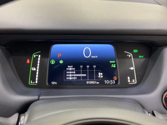 フィット ｅ：ＨＥＶホーム　前後誤発進抑制機能　マルチビュー　助手席エアバッグ　運転席エアバッグ　１オナ　アイドリングストップ　禁煙　ＬＥＤライト　ＡＢＳ　サイドエアバッグ　フルセグＴＶ　スマートキー　記録簿（46枚目）