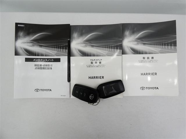 ハリアーハイブリッド Ｚ　レザーパッケージ　１００Ｖ電源　ドラレコ　ミュージックプレイヤー接続可　電動シート　革シート　アルミホイール　ＬＥＤヘッドランプ　記録簿　キーレス　盗難防止装置　ハイブリッド　オートクルーズコントロール　メモリーナビ（34枚目）