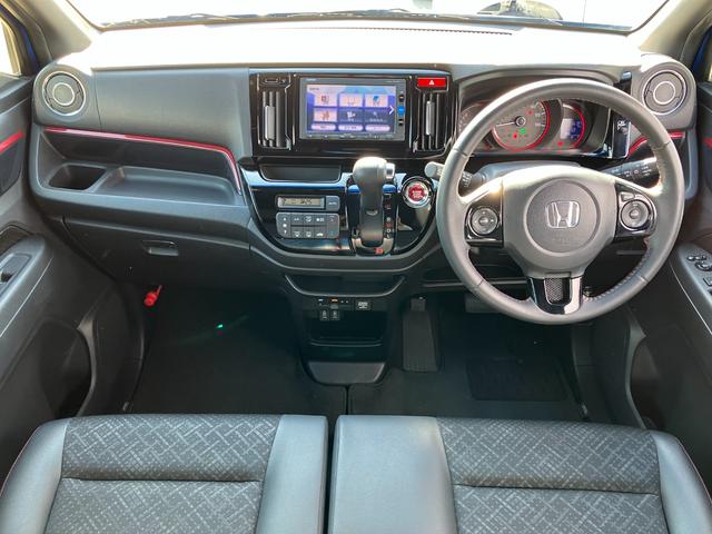 N-WGNカスタム GSS2トーンカラースタイルパッケージ クルコン Iストップ 横滑り防止 ナビTV スマートキー ETC オートエアコン キーフリー ABS ワンセグTV 盗難防止システム カーテンエアバッグ(5枚目)