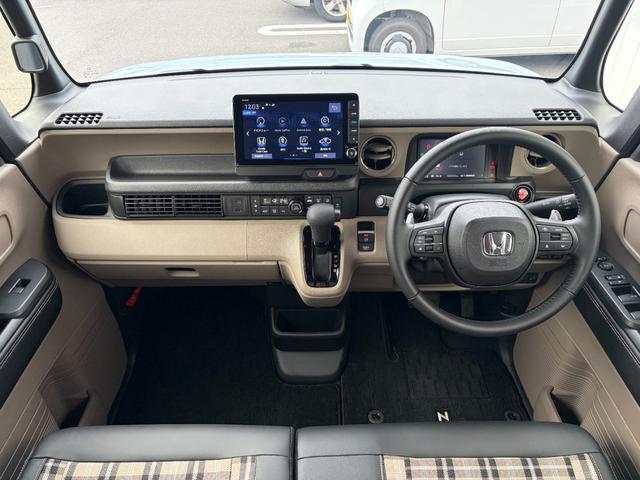 N-BOXジョイ ターボ 当社デモカー 整備記録簿 LEDヘッド オートエアコン バックカメラ 両側電動ドア クリアランスソナー パワーウィンドウ キーフリー シートヒーター フルセグ スマートキー DVD VSA ABS(5枚目)