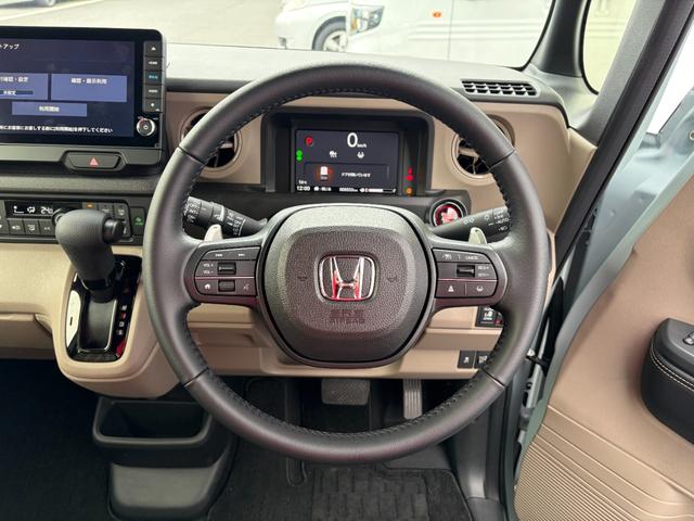 N-BOXジョイ ターボ 当社デモカー 整備記録簿 LEDヘッド オートエアコン バックカメラ 両側電動ドア クリアランスソナー パワーウィンドウ キーフリー シートヒーター フルセグ スマートキー DVD VSA ABS(6枚目)