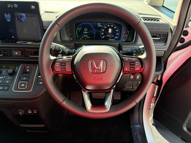 ステップワゴン e:HEVエアー 前後誤発進抑制 パワーステアリング 両側Pスライドドア 助手席エアバッグ USB接続 サイドカーテンエアバック パーキングセンサー LEDヘッドランプ クルコン エアコン ABS(6枚目)