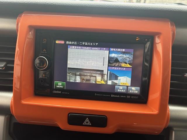 ハスラー G レーダーブレーキサポート ナビ シートヒーター キーレス Bluetooth ETC(12枚目)