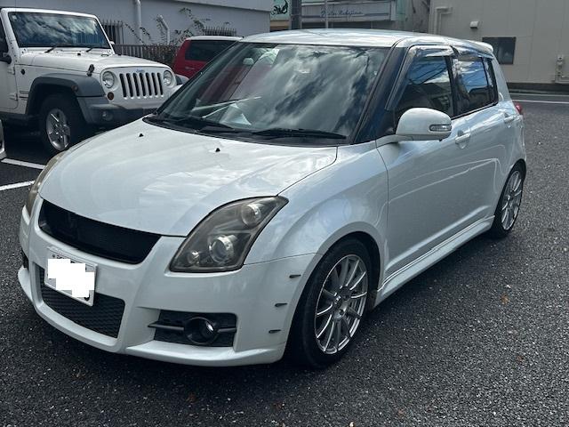 スイフト スポーツ 5速マニュアル レカロ 社外マフラー エアロ ETC(3枚目)