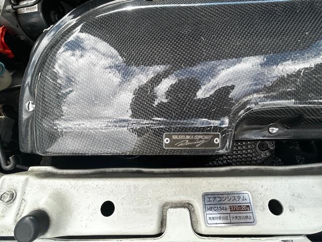 スイフト スポーツ 5速マニュアル レカロ 社外マフラー エアロ ETC(23枚目)