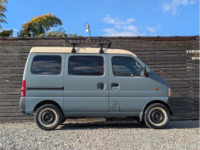 エブリイ PA 軽バンカスタム 軽ワンボックス 軽バンライフ バンライフ フルフラットフロア 4WD 軽キャン アウトドアカスタム 車中泊 ウッド調内装(4枚目)