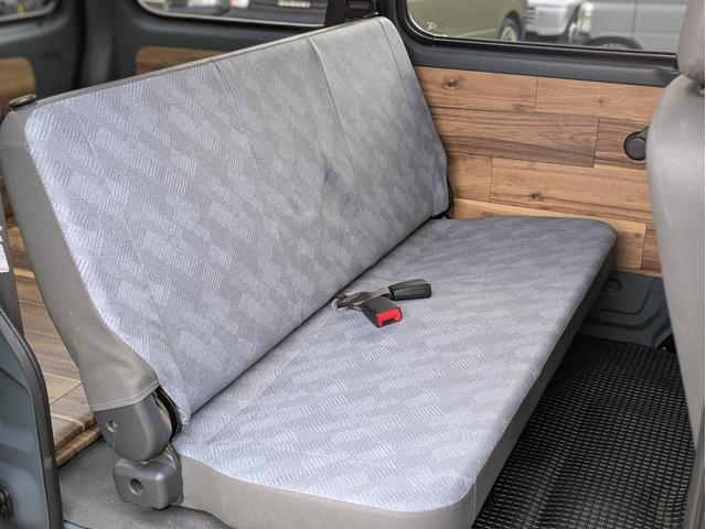 エブリイ PA 軽バンカスタム 軽ワンボックス 軽バンライフ バンライフ フルフラットフロア 4WD 軽キャン アウトドアカスタム 車中泊 ウッド調内装(32枚目)