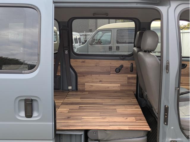エブリイ PA 軽バンカスタム 軽ワンボックス 軽バンライフ バンライフ フルフラットフロア 4WD 軽キャン アウトドアカスタム 車中泊 ウッド調内装(34枚目)