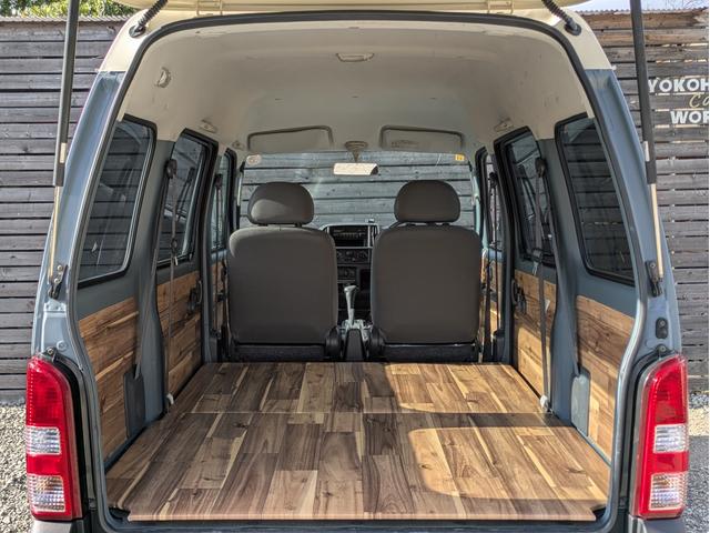 エブリイ PA 軽バンカスタム 軽ワンボックス 軽バンライフ バンライフ フルフラットフロア 4WD 軽キャン アウトドアカスタム 車中泊 ウッド調内装(37枚目)