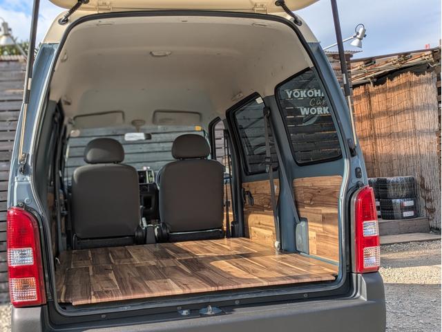 エブリイ PA 軽バンカスタム 軽ワンボックス 軽バンライフ バンライフ フルフラットフロア 4WD 軽キャン アウトドアカスタム 車中泊 ウッド調内装(39枚目)