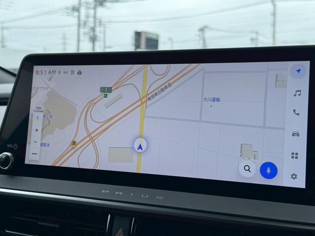 プリウス Z シートH&ベンチレーション パノラミックビューM 純正ナビ BSM TSS 純正19インチAW LEDヘッドライト デジタルインナーミラー ETC2.0 レーダークルコン AppleCarPlay(9枚目)