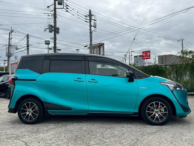 シエンタ 後期型 両側Pスライドドア 雹害 トヨタセーフティセンス 社外15インチAW レーンキープアシスト クルーズコントロール タイプC給電 プッシュスタート オートレベリング機能付きLEDヘッドライト(21枚目)