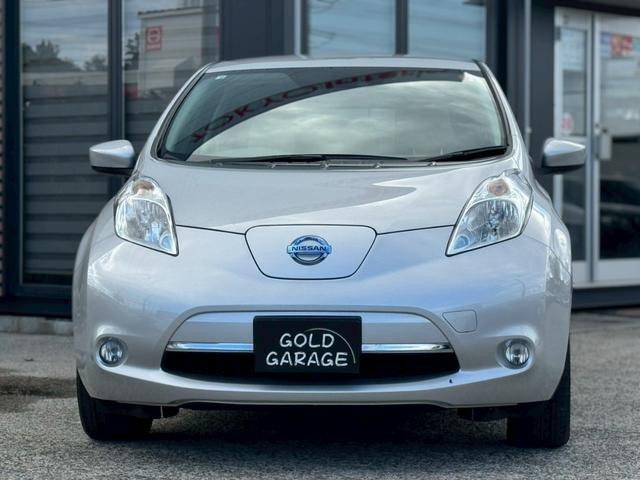 リーフ X(30kwh) 電気自動車 12セグ 前席シートヒーター ステアリングヒーター 充電コード有 ビルトインETC 純正ナビ フルセグTV オートクルーズコントロール Bluetooth接続 プッシュスタート(3枚目)