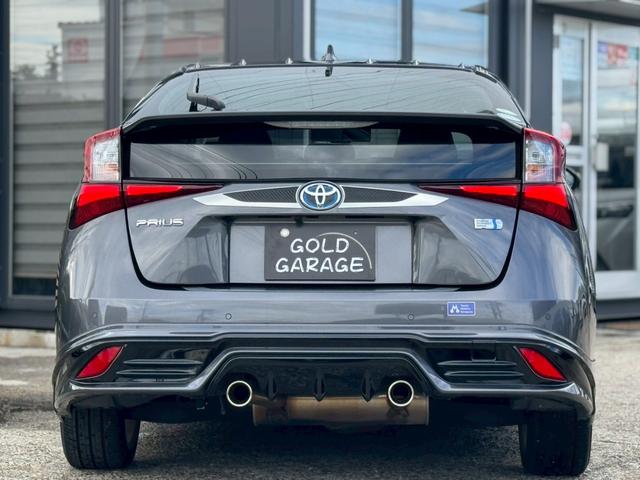 プリウス Ａ　モデリスタ（Ｆ・Ｓ・ＬＥＤデイライト）ＴＲＤ（Ｒ・ＲＳ・Ｆガーニッシュ・マフラー）デジタルインナーミラー　ＴＳＳ　ＢＳＭ　Ｐシート　純正９インチフルセグナビ　ＥＴＣ２．０　社外１７インチＡＷ　Ｃソナー（5枚目）