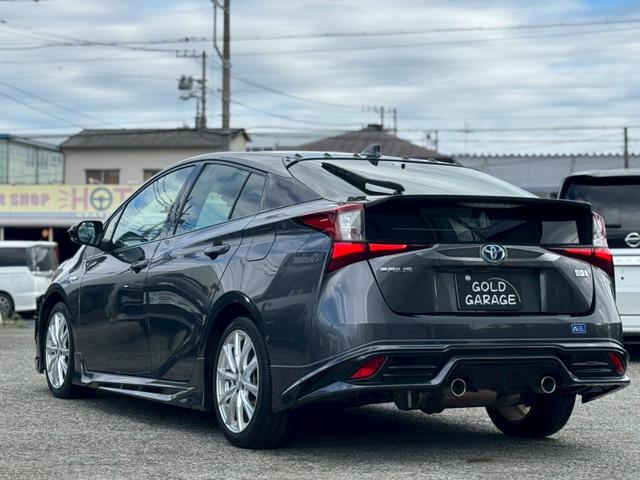 プリウス Ａ　モデリスタ（Ｆ・Ｓ・ＬＥＤデイライト）ＴＲＤ（Ｒ・ＲＳ・Ｆガーニッシュ・マフラー）デジタルインナーミラー　ＴＳＳ　ＢＳＭ　Ｐシート　純正９インチフルセグナビ　ＥＴＣ２．０　社外１７インチＡＷ　Ｃソナー（24枚目）