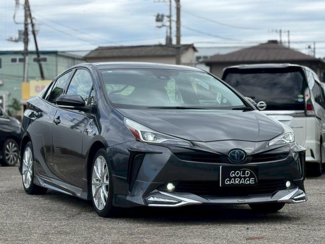 プリウス Ａ　モデリスタ（Ｆ・Ｓ・ＬＥＤデイライト）ＴＲＤ（Ｒ・ＲＳ・Ｆガーニッシュ・マフラー）デジタルインナーミラー　ＴＳＳ　ＢＳＭ　Ｐシート　純正９インチフルセグナビ　ＥＴＣ２．０　社外１７インチＡＷ　Ｃソナー（27枚目）