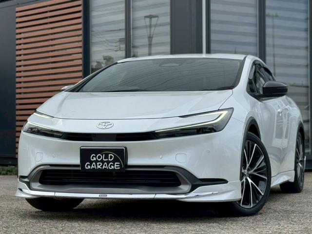 プリウス Z モデリスタエアロ パノラミックビューモニター シートヒーター バックカメラ ブラインドスポットモニター TV ETC アップルカープレイ クリアランスソナー PCS PKSB AC100V(7枚目)