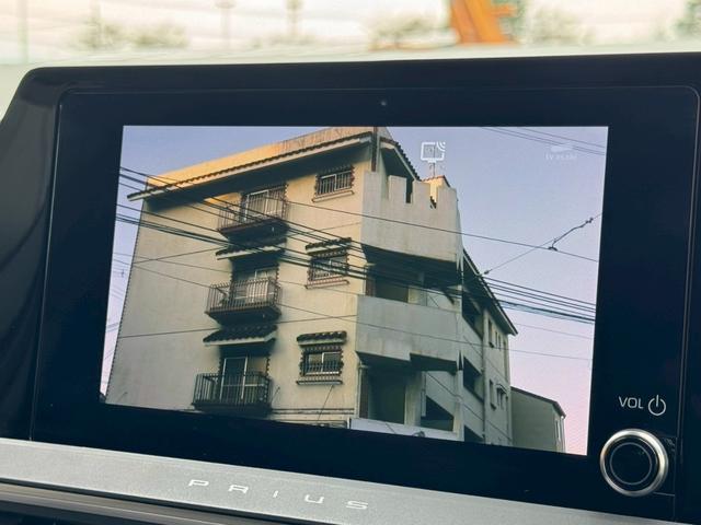 プリウス Z モデリスタエアロ パノラミックビューモニター シートヒーター バックカメラ ブラインドスポットモニター TV ETC アップルカープレイ クリアランスソナー PCS PKSB AC100V(10枚目)