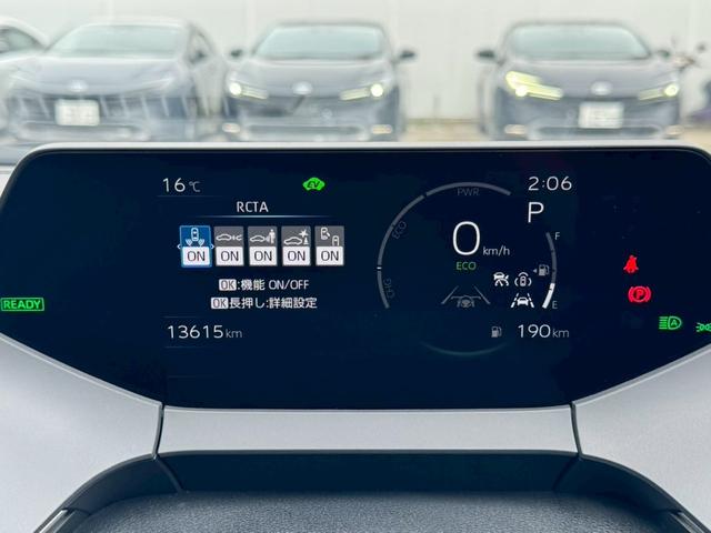 プリウス Z モデリスタエアロ パノラミックビューモニター シートヒーター バックカメラ ブラインドスポットモニター TV ETC アップルカープレイ クリアランスソナー PCS PKSB AC100V(15枚目)