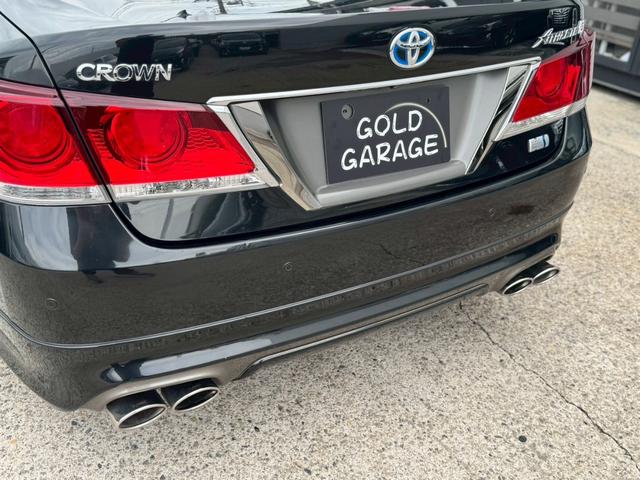 クラウンハイブリッド アスリートG サンルーフ 前後モデリスタエアロ J-uNit4本出しマフラー 純正ナビ パノラミックビューモニター 純正18インチAW メモリー機能パワーシート HIDヘッドライト&フォグ Bluetooth接続(11枚目)