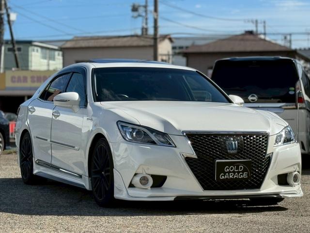 クラウンハイブリッド アスリートS サンルーフ 前席パワーシート シートヒーター 純正ナビ 純正18インチAW クルーズコントロール バックカメラ ドライブレコーダー クリアランスソナー ビルトインETC HIDヘッドライト&フォグ(31枚目)