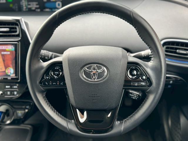 プリウス Sツーリングセレクション ワンオーナー モデリスタエアロ デイライト シートヒーター レザーシート トヨタセーフティーセンス 純正9インチフルセグナビ AC100V電源 LEDヘッドライト&フォグ 純正17インチAW Bカメラ(41枚目)