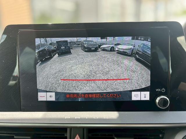 プリウス G 純正8型ディスプレイ 雹害 ナビ トヨタセーフティセンス レーダークルーズコントロール バックカメラ クリアランスソナー シートヒーター BSM PKSB ETC 純正19インチアルミホイール LED(11枚目)