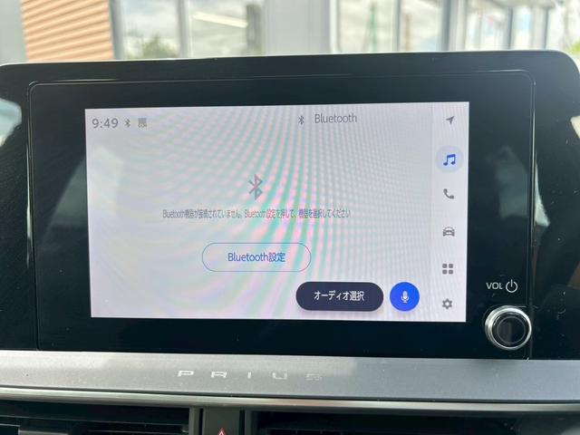 プリウス G 純正8型ディスプレイ 雹害 ナビ トヨタセーフティセンス レーダークルーズコントロール バックカメラ クリアランスソナー シートヒーター BSM PKSB ETC 純正19インチアルミホイール LED(12枚目)