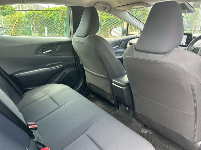 プリウス G 純正8型ディスプレイ 雹害 ナビ トヨタセーフティセンス レーダークルーズコントロール バックカメラ クリアランスソナー シートヒーター BSM PKSB ETC 純正19インチアルミホイール LED(33枚目)