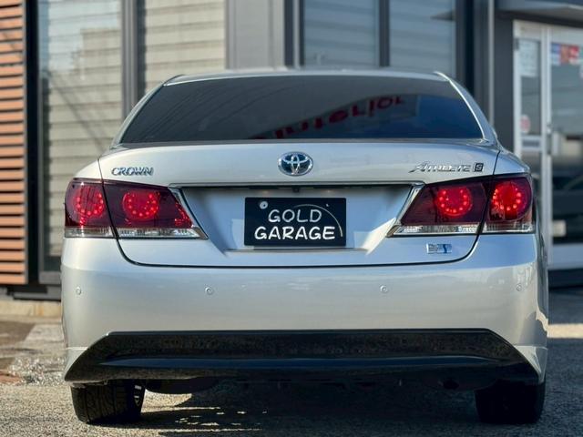 クラウンハイブリッド アスリートＳ　ブラックスタイル　革シート　純正フルセグナビ　前席シートＨ＆ベンチレーション　前席Ｐシート　前後ドラレコ　Ｂカメラ　ＨＩＤヘッドライト＆フォグ　ビルトインＥＴＣ　Ｂｌｕｅｔｏｏｔｈ接続　純正１８インチＡＷ　Ｃソナー（5枚目）