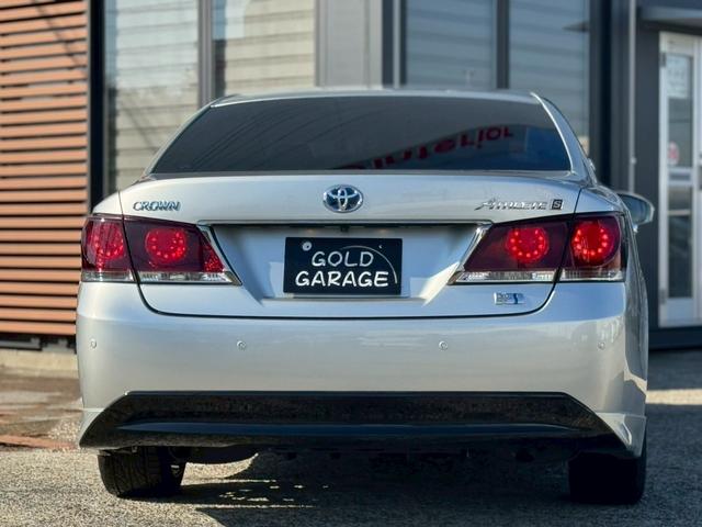 クラウンハイブリッド アスリートＳ　ブラックスタイル　革シート　純正フルセグナビ　前席シートＨ＆ベンチレーション　前席Ｐシート　前後ドラレコ　Ｂカメラ　ＨＩＤヘッドライト＆フォグ　ビルトインＥＴＣ　Ｂｌｕｅｔｏｏｔｈ接続　純正１８インチＡＷ　Ｃソナー（31枚目）