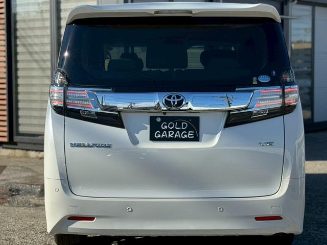 ヴェルファイア ３．５Ｖ　Ｌ　純正ナビ　白革シート　シートＨ　ステアリングＨ　Ｂカメラ　　パワーバックドア　純正１７インチＡＷ　ＬＥＤヘッドライト＆フォグ　フルセグＴＶ　ＢＴ　クリアランスソナー　ＥＴＣ２．０　ＰＣＳ　ＡＣ１００Ｖ（5枚目）