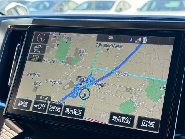 ヴェルファイア ３．５Ｖ　Ｌ　純正ナビ　白革シート　シートＨ　ステアリングＨ　Ｂカメラ　　パワーバックドア　純正１７インチＡＷ　ＬＥＤヘッドライト＆フォグ　フルセグＴＶ　ＢＴ　クリアランスソナー　ＥＴＣ２．０　ＰＣＳ　ＡＣ１００Ｖ（6枚目）