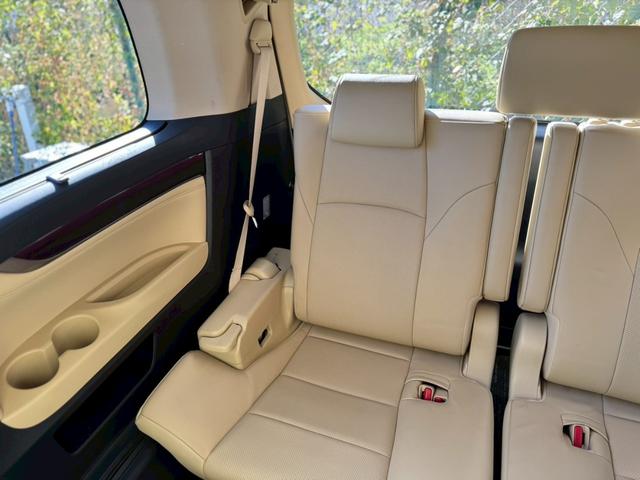 ヴェルファイア ３．５Ｖ　Ｌ　純正ナビ　白革シート　シートＨ　ステアリングＨ　Ｂカメラ　　パワーバックドア　純正１７インチＡＷ　ＬＥＤヘッドライト＆フォグ　フルセグＴＶ　ＢＴ　クリアランスソナー　ＥＴＣ２．０　ＰＣＳ　ＡＣ１００Ｖ（46枚目）