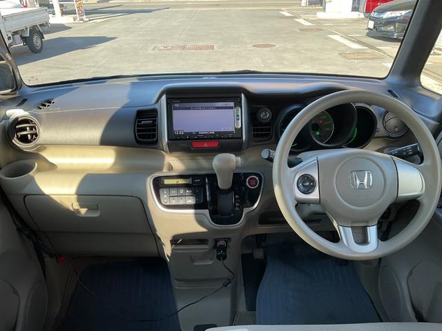 Ｎ－ＢＯＸ Ｇ・Ｌパッケージ　ドライブレコーダー　バックカメラ　両側スライド・片側電動　ナビ　オートマチックハイビーム　スマートキー　アイドリングストップ　電動格納ミラー　ベンチシート　ＣＶＴ　盗難防止システム　ＡＢＳ　ＥＳＣ（2枚目）