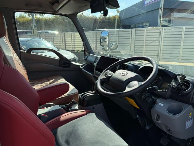 デュトロ 積載車 AT 後輪ダブル 衝突被害軽減システム クリアランスソナー レーンアシスト ドライブレコーダー ETC ナビ TV バックカメラ スマートキー アイドリングストップ 電動格納ミラー ESC(17枚目)