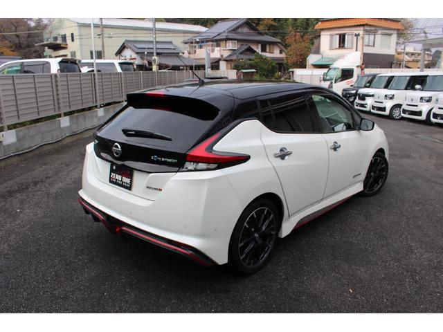 リーフ ニスモ　ＥＴＣ　全周囲カメラ　ナビ　ＴＶ　クリアランスソナー　オートクルーズコントロール　自動駐車システム　衝突被害軽減システム　ＬＥＤヘッドランプ　スマートキー　電動格納ミラー　シートヒーター　ＣＶＴ（5枚目）