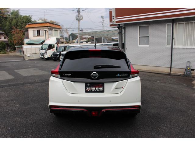 リーフ ニスモ　ＥＴＣ　全周囲カメラ　ナビ　ＴＶ　クリアランスソナー　オートクルーズコントロール　自動駐車システム　衝突被害軽減システム　ＬＥＤヘッドランプ　スマートキー　電動格納ミラー　シートヒーター　ＣＶＴ（6枚目）