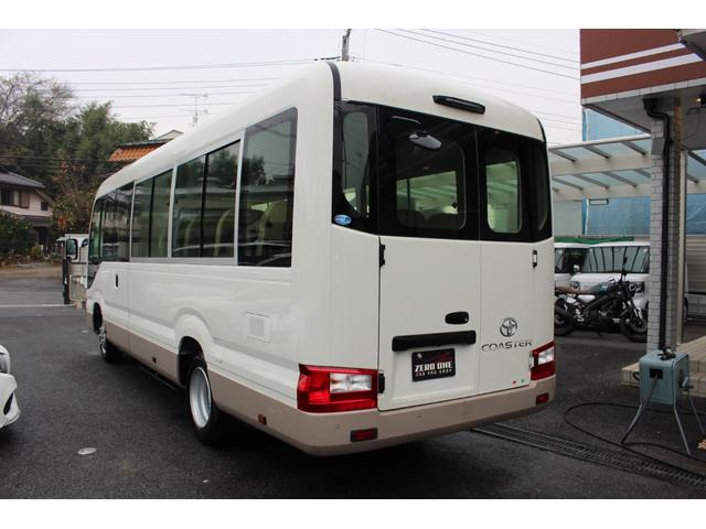 コースター ＬＸ　バス　ＣＶＴ　衝突被害軽減システム　レーンアシスト　ＥＴＣ　ナビ　バックカメラ　電動格納ミラー　オートマチックハイビーム　オートライト　ＥＳＣ　パワーウィンドウ　運転席エアバッグ（5枚目）