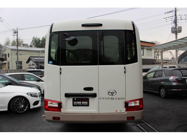 コースター ＬＸ　バス　ＣＶＴ　衝突被害軽減システム　レーンアシスト　ＥＴＣ　ナビ　バックカメラ　電動格納ミラー　オートマチックハイビーム　オートライト　ＥＳＣ　パワーウィンドウ　運転席エアバッグ（6枚目）