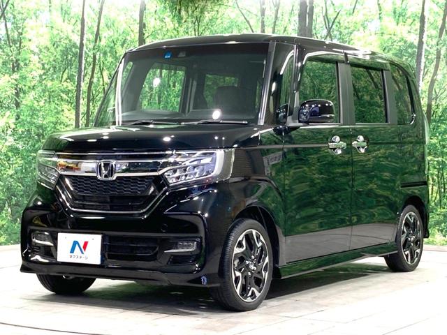 Ｎ－ＢＯＸカスタム Ｇ・Ｌターボホンダセンシング　禁煙車　純正ＳＤナビ　フリップダウンモニター　両側パワスラ　衝突軽減　アダプティブクルーズコントロール　ＬＥＤヘッドライト　オートライト　オートエアコン　ハーフレザー　ＥＴＣ　バックカメラ（17枚目）