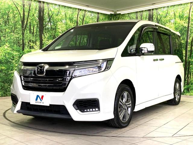 ステップワゴンスパーダ ｅ：ＨＥＶスパーダ　Ｇ　ホンダセンシング　純正１０型ナビ　バックカメラ　両側電動スライドドア　衝突軽減　レーダークルーズコントロール　ＥＴＣ　禁煙車　ＬＥＤヘッドライト＆フォグライト　オートライト　オートエアコン　革巻きステアリング（24枚目）